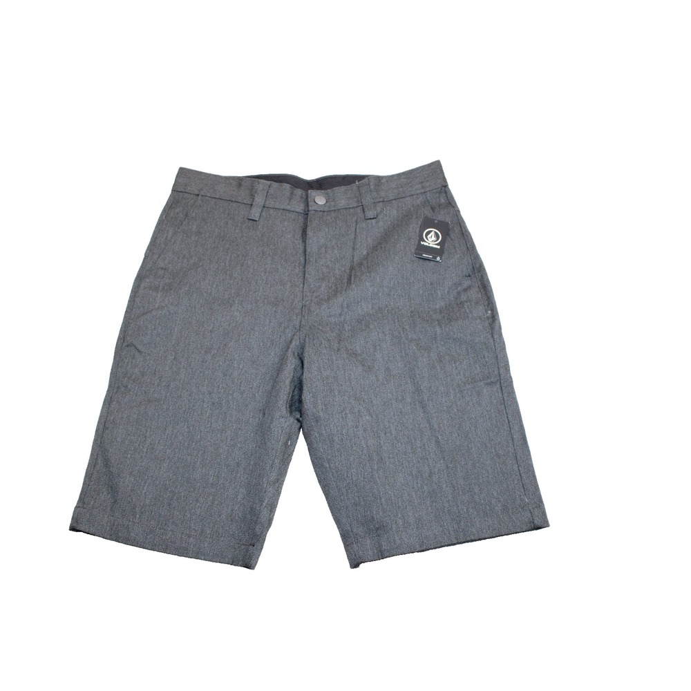 Volcom Vmonty Stretch 22 Shorts - NWT Mens 31 Charcoal Heather - #44551-C3‎ $50